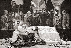 Prince: For never was a story of more woe than this of Juliet and her Romeo, A scene from William Shakespeare
